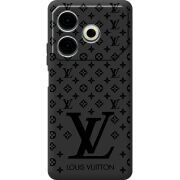 Черный чехол BoxFace Tecno POVA 6 Neo LV Style