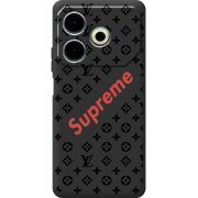 Черный чехол BoxFace Tecno POVA 6 Neo Style S