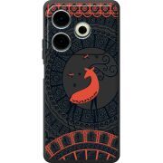 Черный чехол BoxFace Tecno POVA 6 Neo Ornament