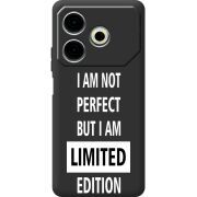 Черный чехол BoxFace Tecno POVA 6 Neo Limited Edition