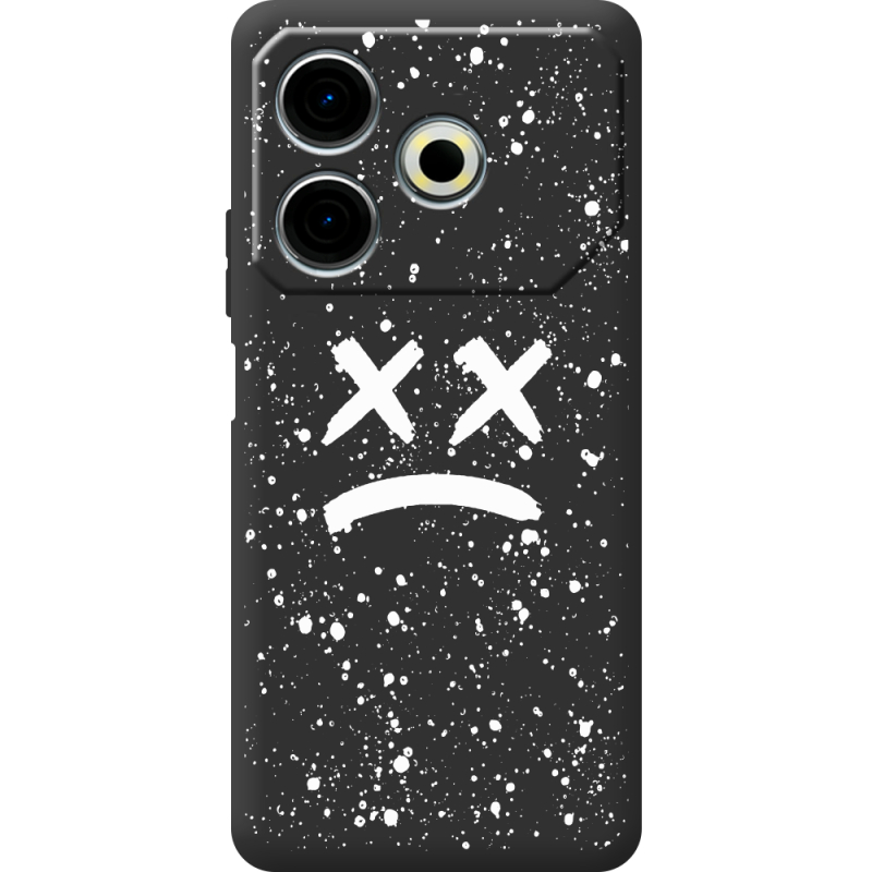 Черный чехол BoxFace Tecno POVA 6 Neo Sad Way