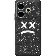 Черный чехол BoxFace Tecno POVA 6 Neo Sad Way
