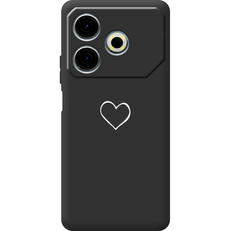 Черный чехол BoxFace Tecno POVA 6 Neo My Heart