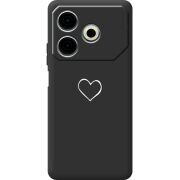 Черный чехол BoxFace Tecno POVA 6 Neo My Heart