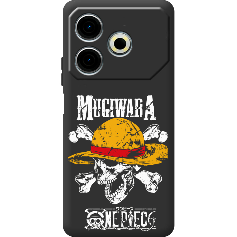 Черный чехол BoxFace Tecno POVA 6 Neo One Piece Большой куш