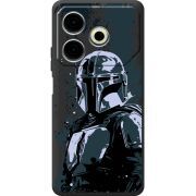 Черный чехол BoxFace Tecno POVA 6 Neo 