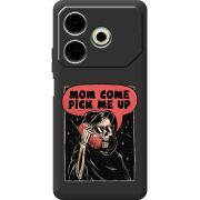 Черный чехол BoxFace Tecno POVA 6 Neo 
