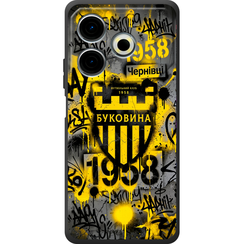 Черный чехол BoxFace Tecno POVA 6 Neo 