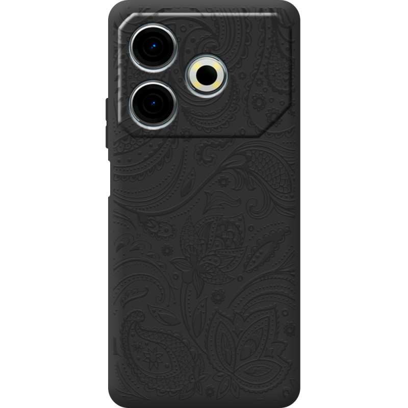 Черный чехол BoxFace Tecno POVA 6 Neo 