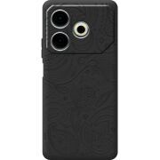 Черный чехол BoxFace Tecno POVA 6 Neo 