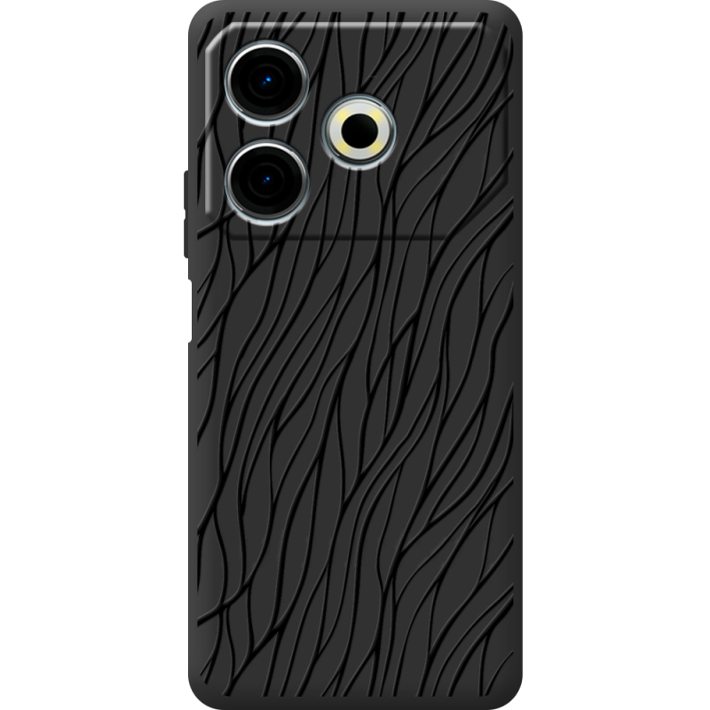 Черный чехол BoxFace Tecno POVA 6 Neo 