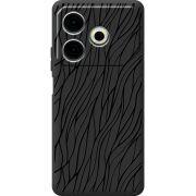 Черный чехол BoxFace Tecno POVA 6 Neo 
