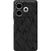 Черный чехол BoxFace Tecno POVA 6 Neo 