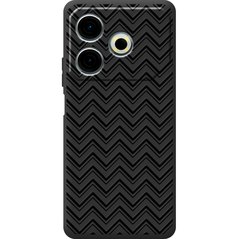 Черный чехол BoxFace Tecno POVA 6 Neo 