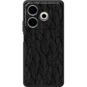 Черный чехол BoxFace Tecno POVA 6 Neo 
