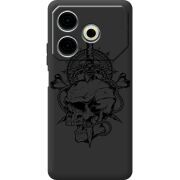 Черный чехол BoxFace Tecno POVA 6 Neo 