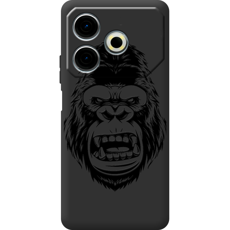 Черный чехол BoxFace Tecno POVA 6 Neo Gorilla