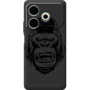 Черный чехол BoxFace Tecno POVA 6 Neo Gorilla