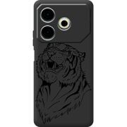 Черный чехол BoxFace Tecno POVA 6 Neo 