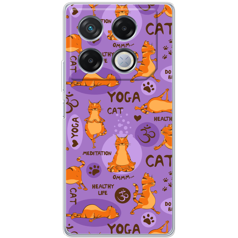 Чехол BoxFace Infinix GT 20 Pro Yoga Cat