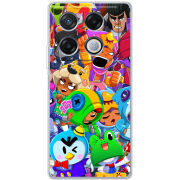 Чехол BoxFace Infinix GT 20 Pro friends brawl stars