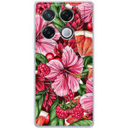 Чехол BoxFace Infinix GT 20 Pro Tropical Flowers