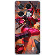 Чехол BoxFace Infinix GT 20 Pro Woman Deadpool