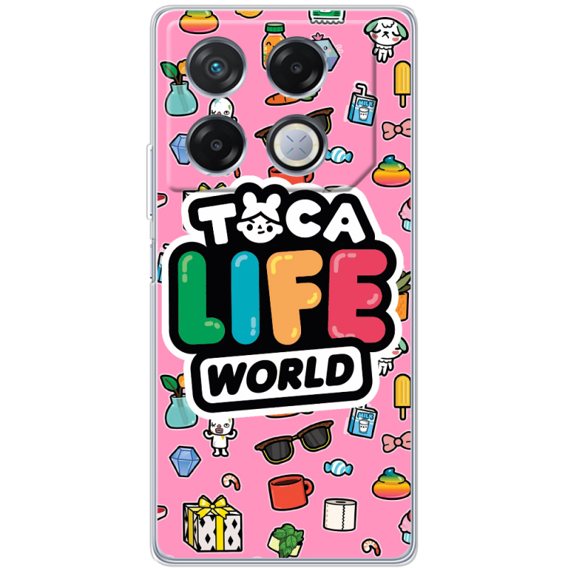 Чехол BoxFace Infinix GT 20 Pro Toca Boca Life World