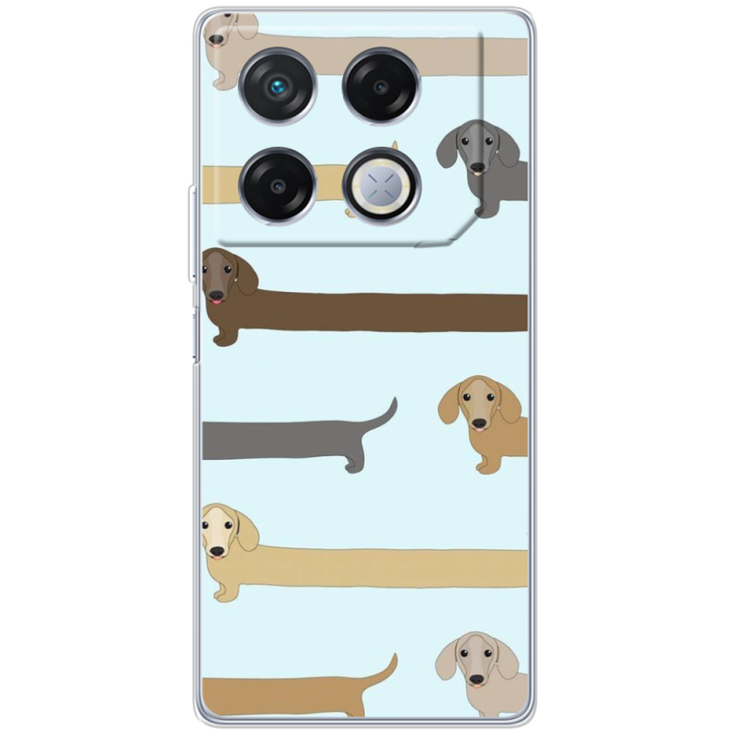 Чехол BoxFace Infinix GT 20 Pro Dachshund