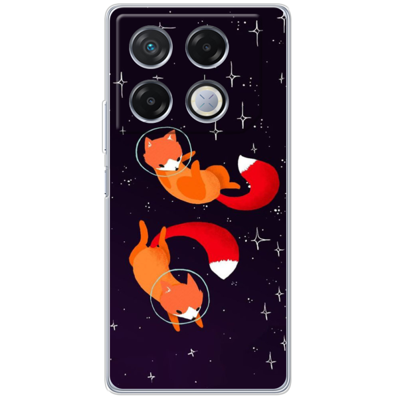 Чехол BoxFace Infinix GT 20 Pro Fox-Astronauts
