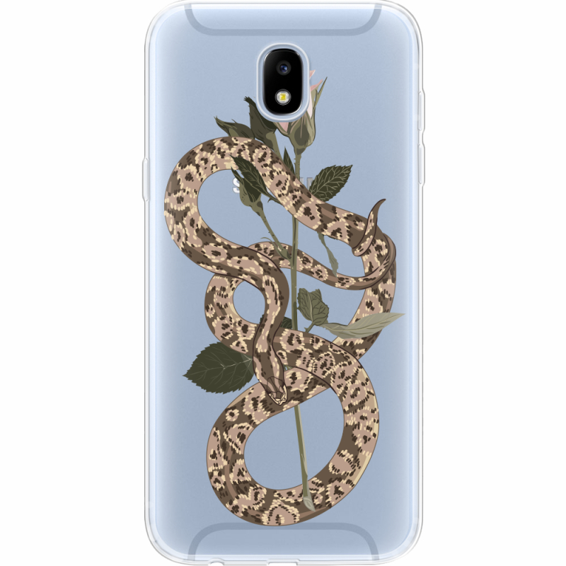 Прозрачный чехол Uprint Samsung J530 Galaxy J5 2017 Glamor Snake