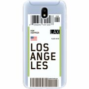 Прозрачный чехол Uprint Samsung J530 Galaxy J5 2017 Ticket Los Angeles