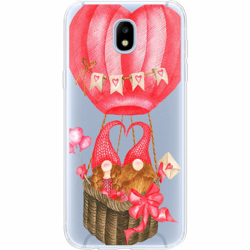 Прозрачный чехол Uprint Samsung J530 Galaxy J5 2017 Valentine Dwarfs