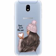 Прозрачный чехол Uprint Samsung J530 Galaxy J5 2017 love is in the air