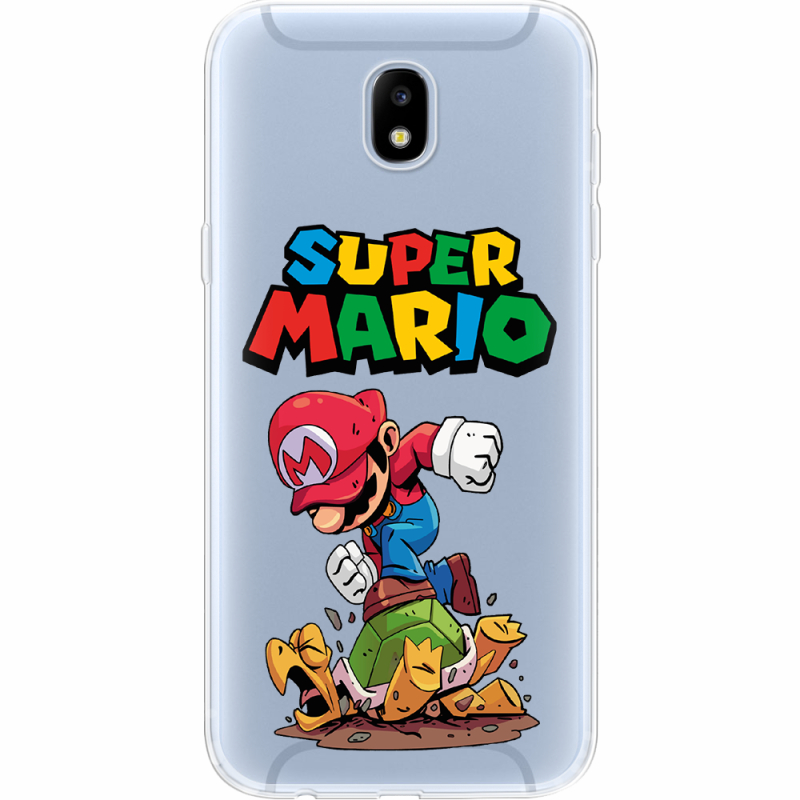 Прозрачный чехол Uprint Samsung J530 Galaxy J5 2017 Super Mario
