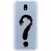Прозрачный чехол Uprint Samsung J530 Galaxy J5 2017 Swan question