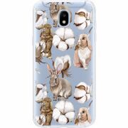 Прозрачный чехол Uprint Samsung J530 Galaxy J5 2017 Cotton and Rabbits