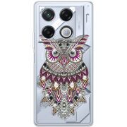 Чехол со стразами Infinix GT 20 Pro Owl