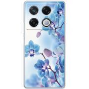Чехол со стразами Infinix GT 20 Pro Orchids