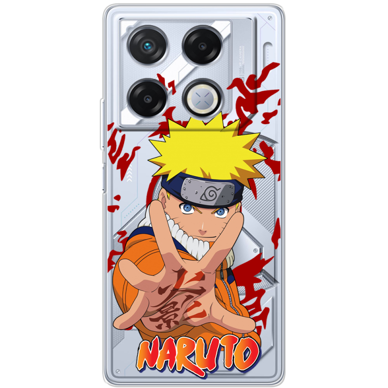 Прозрачный чехол BoxFace Infinix GT 20 Pro Naruto
