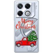 Прозрачный чехол BoxFace Infinix GT 20 Pro Holiday Car