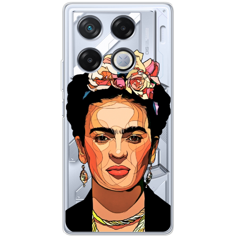 Прозрачный чехол BoxFace Infinix GT 20 Pro Фрида Кало