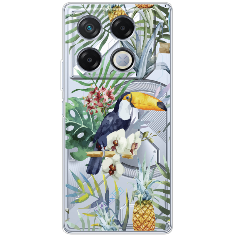 Прозрачный чехол BoxFace Infinix GT 20 Pro Tucan