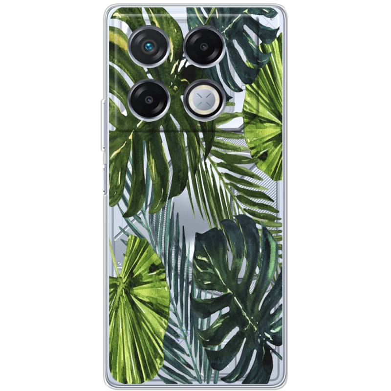 Прозрачный чехол BoxFace Infinix GT 20 Pro Palm Tree