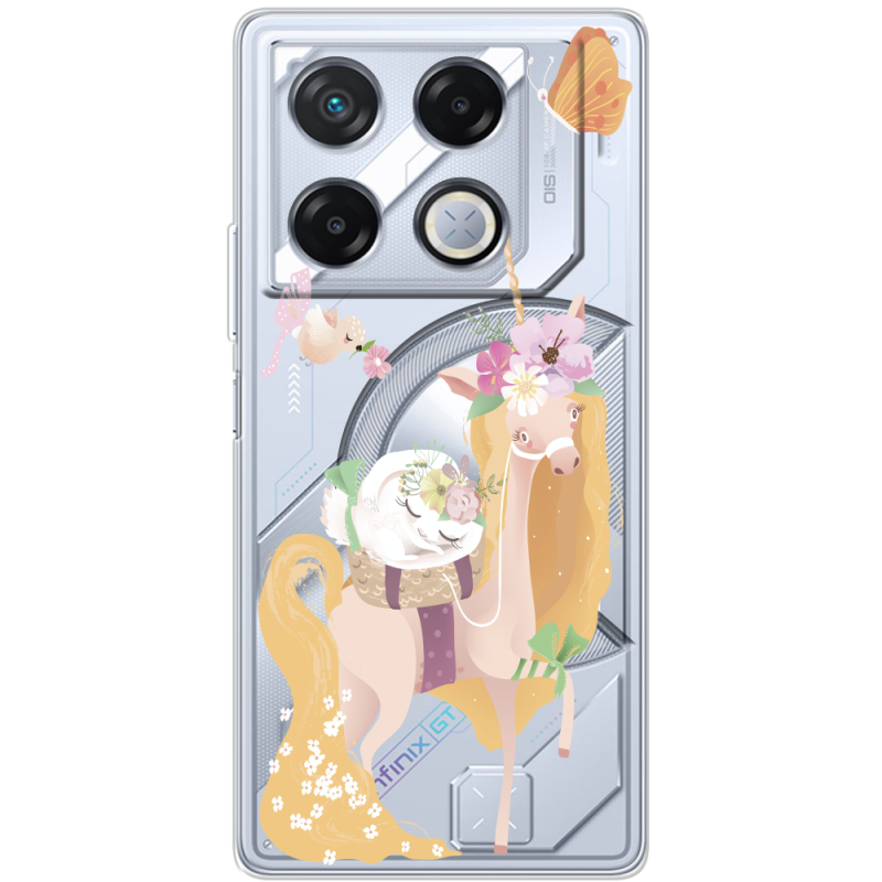 Прозрачный чехол BoxFace Infinix GT 20 Pro Uni Blonde