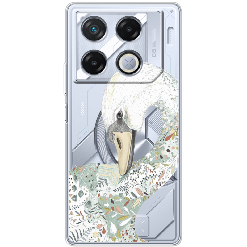 Прозрачный чехол BoxFace Infinix GT 20 Pro Swan