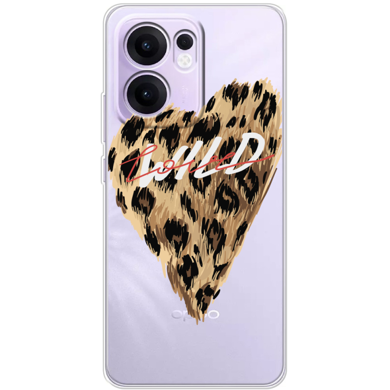 Прозорий чохол BoxFace OPPO Reno 13 FS 5G Wild Love
