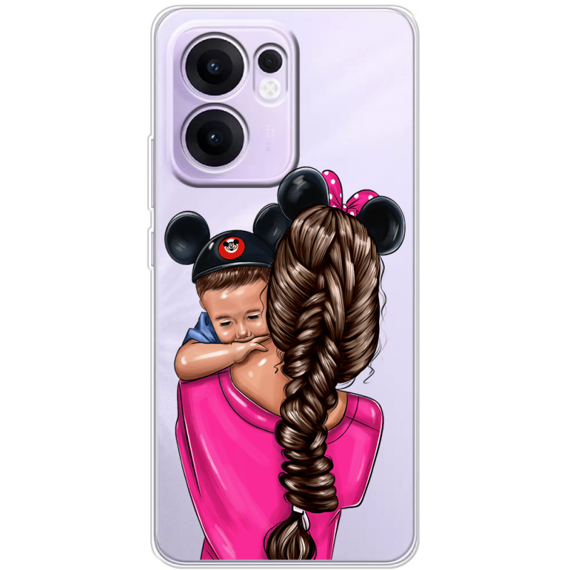 Прозорий чохол BoxFace OPPO Reno 13 FS 5G Mouse Mommy