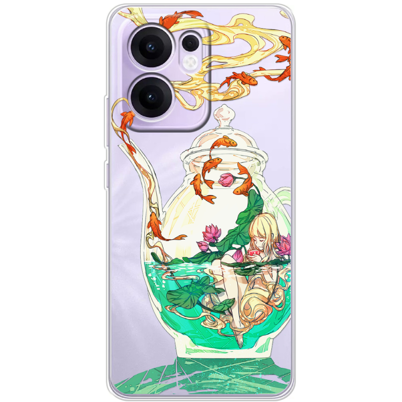 Прозорий чохол BoxFace OPPO Reno 13 FS 5G Kettle