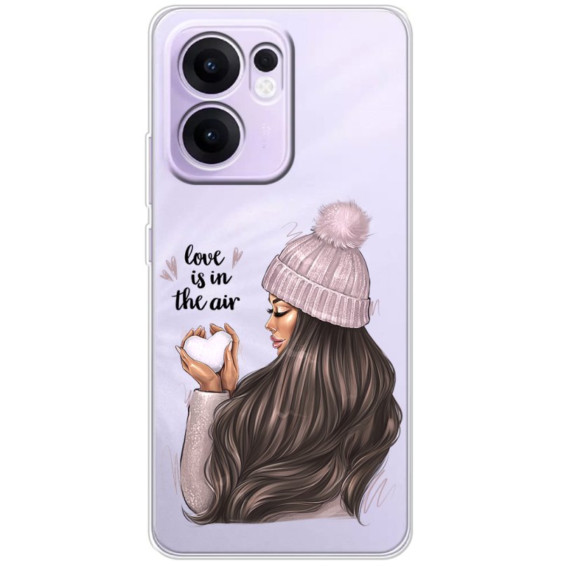 Прозорий чохол BoxFace OPPO Reno 13 FS 5G love is in the air